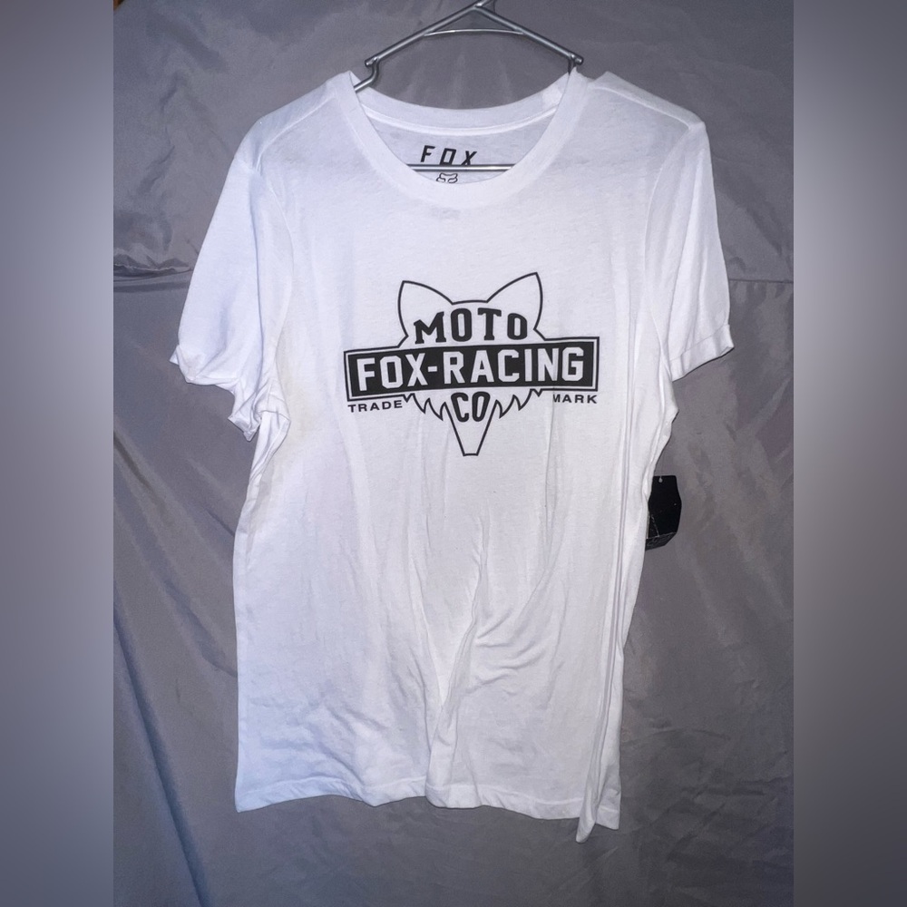 Fox Moto Racing White Tee